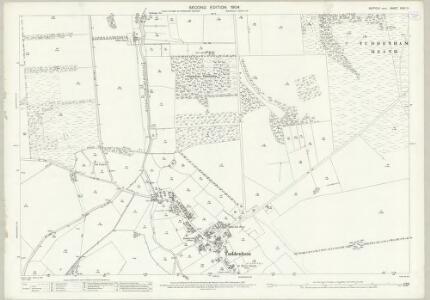 Suffolk XXXII.2 (includes: Barton Mills; Herringswell; Tuddenham) - 25 Inch Map