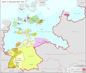 Länder im Deutschen Reich 1930