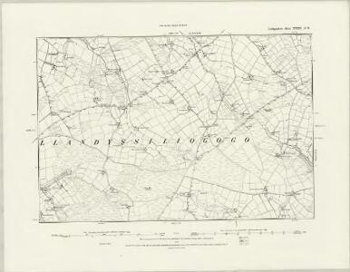 Cardiganshire XXXII.SE - OS Six-Inch Map