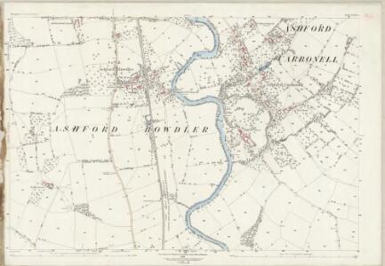 Shropshire LXXXII.4 (includes: Ashford Bowdler; Ashford Carbonel; Richards Castle) - 25 Inch Map