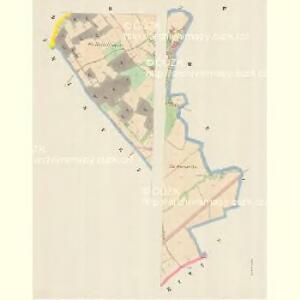 Mosty bei Teschen - m1891-1-002 - Kaiserpflichtexemplar der Landkarten des stabilen Katasters