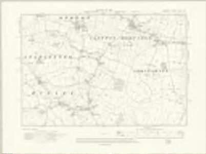 Cheshire XLVII.NE - OS Six-Inch Map