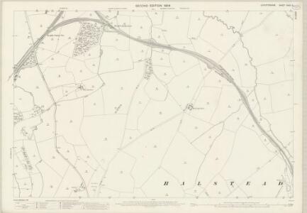 Leicestershire XXXIII.5 (includes: Cold Newton; Lowesby; Marefield; Owston and Newbold; Tilton) - 25 Inch Map