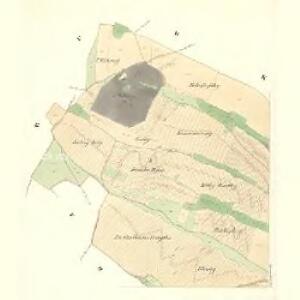 Oponeschitz - m2157-1-001 - Kaiserpflichtexemplar der Landkarten des stabilen Katasters