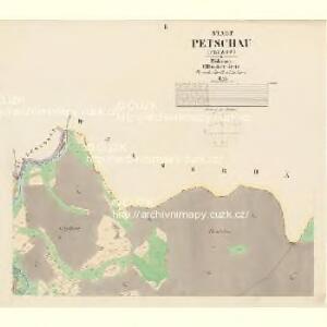 Petschau (Peczow) - c0089-1-002 - Kaiserpflichtexemplar der Landkarten des stabilen Katasters