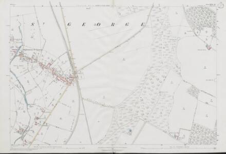 Wiltshire XXIII.14 (includes: Aldbourne; Ogbourne St George) - 25 Inch Map