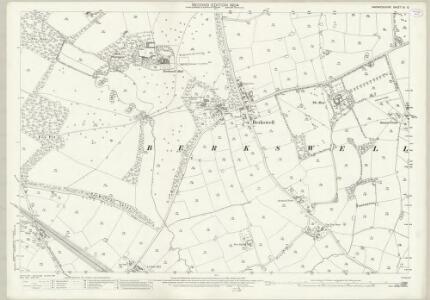 Warwickshire XX.12 (includes: Balsall; Berkswell) - 25 Inch Map