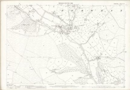 Derbyshire VII.10 (includes: Derwent; Hope Woodlands) - 25 Inch Map