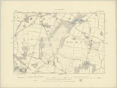 Norfolk XVIII.SE - OS Six-Inch Map