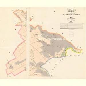 Gablonz (Gablonec) - c2723-1-001 - Kaiserpflichtexemplar der Landkarten des stabilen Katasters