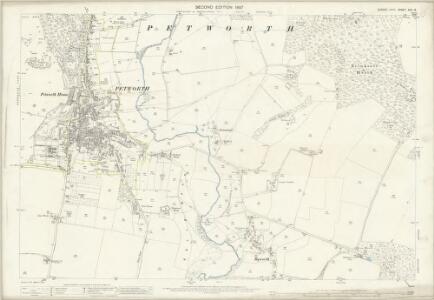 Sussex XXII.16 (includes: Petworth) - 25 Inch Map