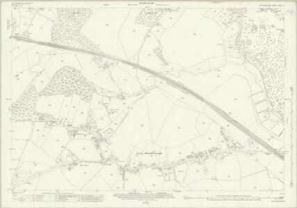 Oxfordshire XXVI.11 (includes: Blenheim Park; Combe; Hanborough; North Leigh) - 25 Inch Map
