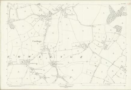 Suffolk LIII.13 (includes: Cowlinge; Stradishall; Wickhambrook) - 25 Inch Map
