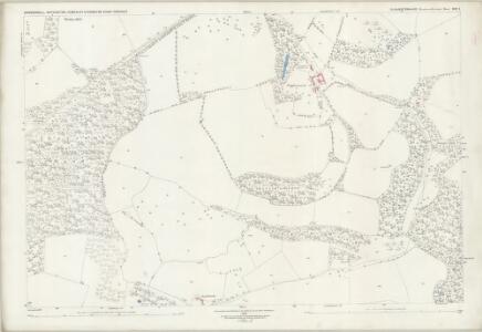 Gloucestershire XXXV.1 (includes: Charlton Kings; Coberley; Dowdeswell; Withington) - 25 Inch Map