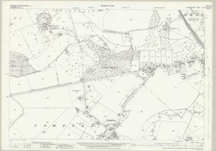 Bedfordshire XXII.11 (includes: Campton; Chicksands; Meppershall; Shefford) - 25 Inch Map