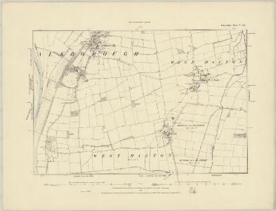 Lincolnshire V.SW - OS Six-Inch Map