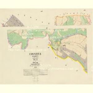 Czestitz (Čestice) - c0997-1-003 - Kaiserpflichtexemplar der Landkarten des stabilen Katasters