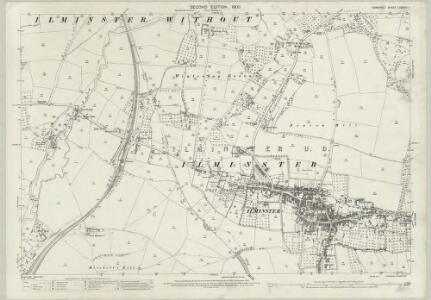 Somerset LXXXVIII.1 (includes: Donyatt; Ilminster Without; Ilminster) - 25 Inch Map