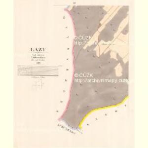 Lazy - m1479-1-003 - Kaiserpflichtexemplar der Landkarten des stabilen Katasters