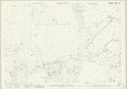 Flintshire XVI.7 (includes: Llanarmon Yn Ial; Nercwys; Treuddyn) - 25 Inch Map