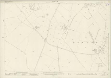 Oxfordshire XXXVII.4 (includes: Aston Bampton; Ducklington; Hardwick with Yelford; Lew) - 25 Inch Map