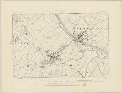 Leicestershire XVII.NE - OS Six-Inch Map