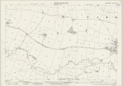 Leicestershire XXVI.6 (includes: Gaddesby; Queniborough; Rearsby) - 25 Inch Map