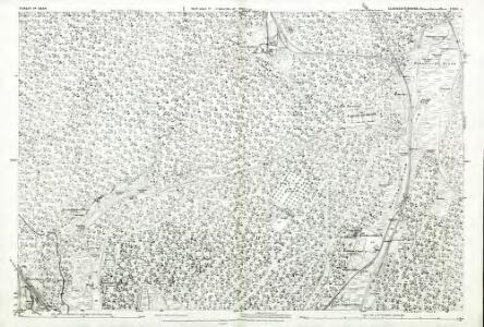 Gloucestershire XXXIX.6 (includes: West Dean) - 25 Inch Map
