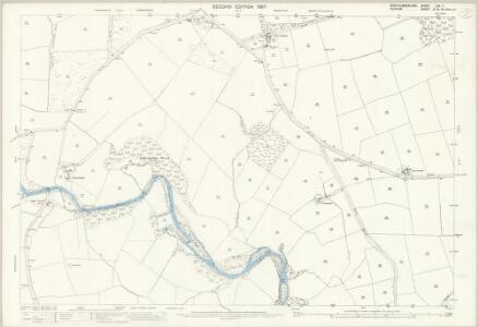 Northumberland (Old Series) CIX.7 (includes: Muggleswick; Shotley Low Quarter) - 25 Inch Map