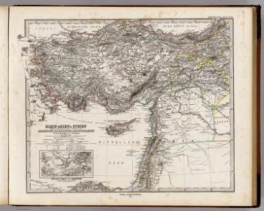 Klein-Asien & Syrien Nebst Den Westlichen Theilen Von Armenien, Kurdistan & Mesopotamien.