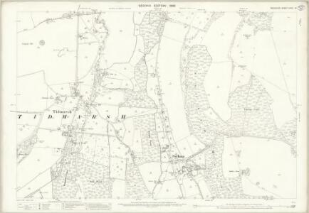 Berkshire XXVIII.16 (includes: Pangbourne; Purley; Sulham; Tidmarsh; Tilehurst) - 25 Inch Map