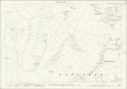 Hampshire and Isle of Wight XCV.13 (includes: Gatcombe; Newport) - 25 Inch Map