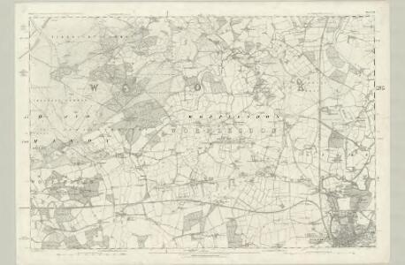 Surrey XXIII - OS Six-Inch Map