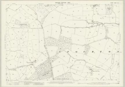 Dorset XII.3 (includes: Bishops Caundle; Caundle Marsh; Haydon; Purse Caundle; Stourton Caundle) - 25 Inch Map