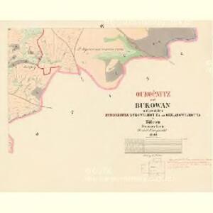 Bukowan - c0661-1-008 - Kaiserpflichtexemplar der Landkarten des stabilen Katasters