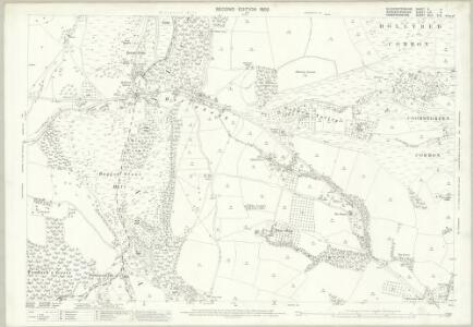 Gloucestershire X.4 (includes: Berrow; Birtsmorton; Bromsberrow; Castlemorton; Eastnor) - 25 Inch Map