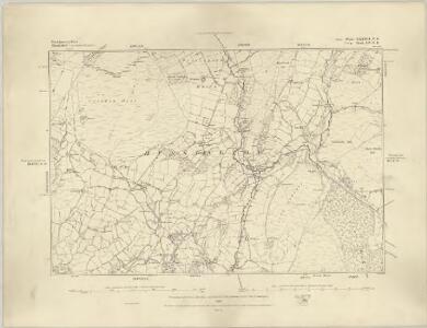 Montgomeryshire XXXVII.NE - OS Six-Inch Map