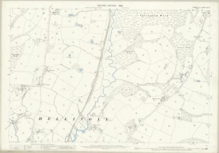 Sussex LVI.5 (includes: Hellingly) - 25 Inch Map