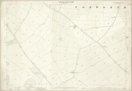 Nottinghamshire IX.1 (includes: Barnby Moor; Blyth; Hodsock; Torworth) - 25 Inch Map