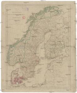 Charte von den Koenigreichen Daenemark, Schweden und Norwegen