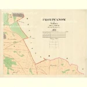 Protiwanow - m2430-1-005 - Kaiserpflichtexemplar der Landkarten des stabilen Katasters