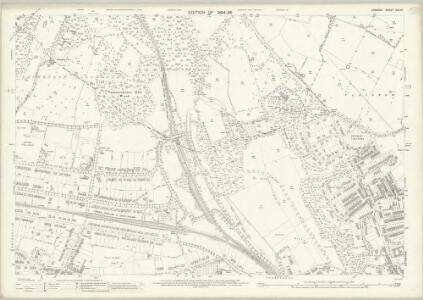 London (Edition of 1894-96) CXLVII (includes: Beckenham; Bromley; Lewisham) - 25 Inch Map