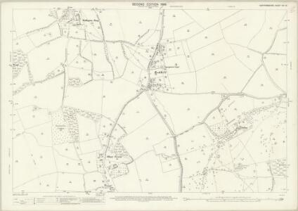 Hertfordshire VIII.10 (includes: Clothall; Rushden; Sandon; Wallington) - 25 Inch Map