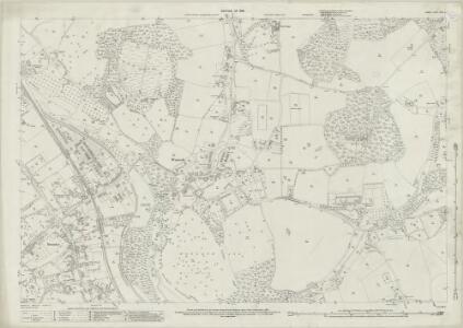 Surrey XXXII.9 (includes: Bramley; Shalford; Wonersh) - 25 Inch Map