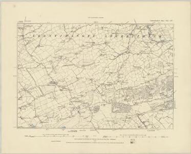 Carmarthenshire XXXV.NW - OS Six-Inch Map