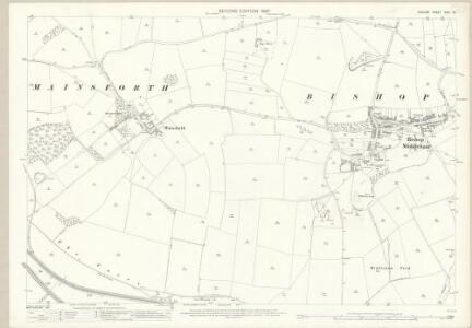 Durham XXXV.15 (includes: Bishop Middleham; Chilton; Mainsforth) - 25 Inch Map
