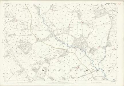 Herefordshire XXXVII.7 (includes: Craswall; Michaelchurch Escley) - 25 Inch Map