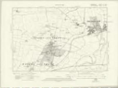 Derbyshire LV.SE - OS Six-Inch Map