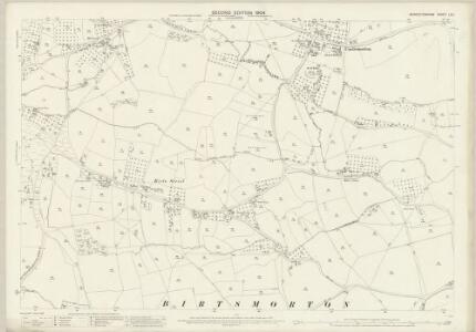 Worcestershire LIV.1 (includes: Birtsmorton; Castlemorton) - 25 Inch Map