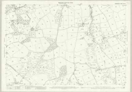 Devon XLIV.6 (includes: Cruwys Morchard; Puddington; Thelbridge) - 25 Inch Map